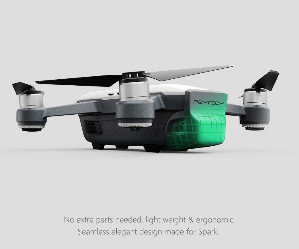 PGY TECH P SP 119 Transparent Gimbal Protector for DJI Spark Drone - Perfect for Aerial Photography, Travel & Outdoor Adventures