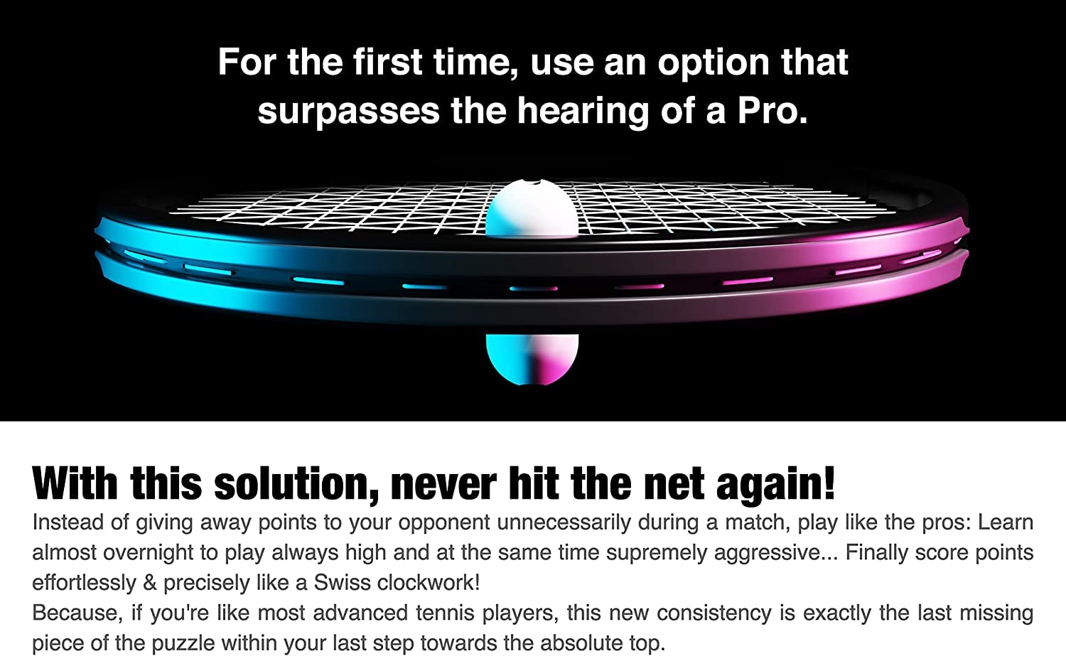 Audible TOPSPIN! Tennis Training Program – 10-Week Course for Pro Players | Boris Becker Academy Approved | Improve Power & Spin | Includes Accessories Set & Hitting Technique Analysis | Home Tennis Trainer Guide | Perfect for Solo Practice & Skill Development