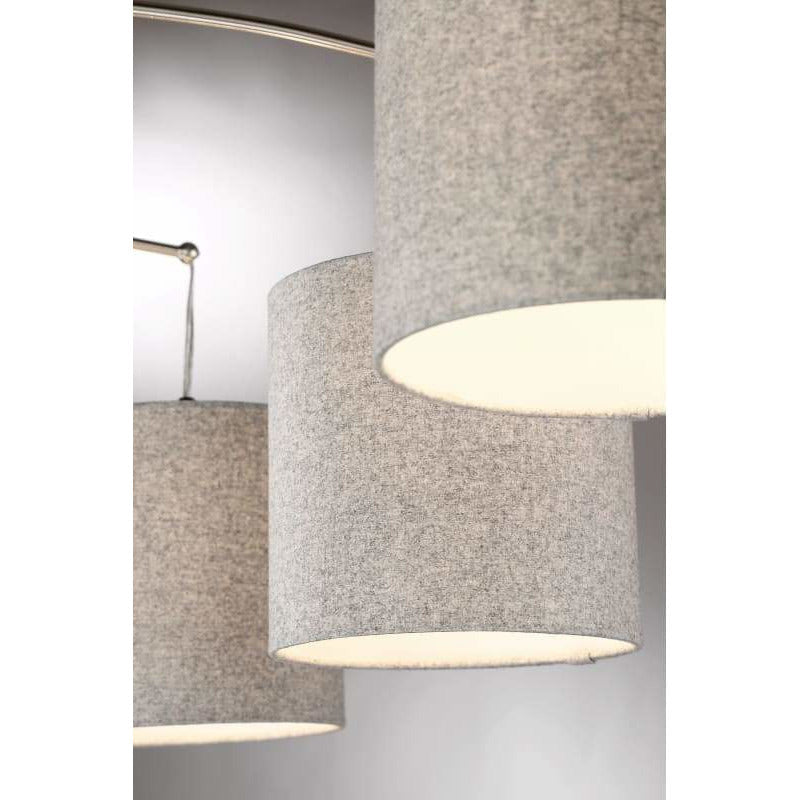 Norlan Floor Lamp II - Modern Adjustable LED Standing Light for Living Room, Bedroom & Office - Energy Efficient Bright Lighting for Reading, Working & Relaxing