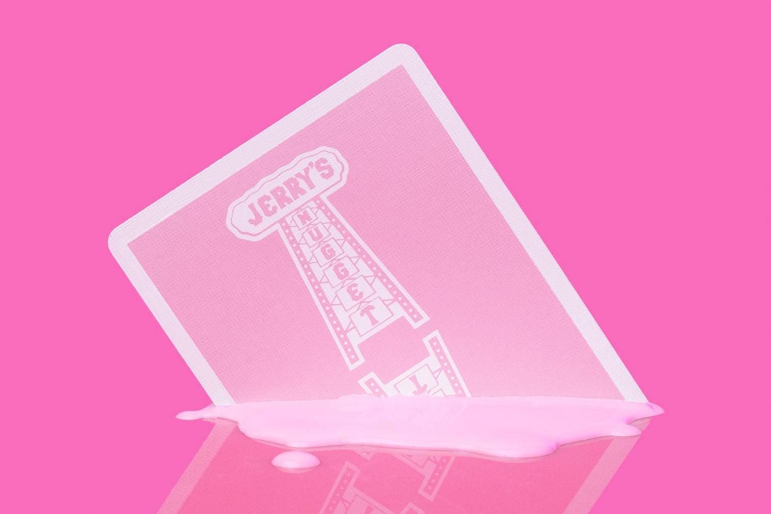Premium Jerry's Nugget Rose Playing Cards - Elegant Casino Style Deck for Poker, Magic Tricks, and Cardistry | Perfect for Game Nights, Collectors, and Professional Performers