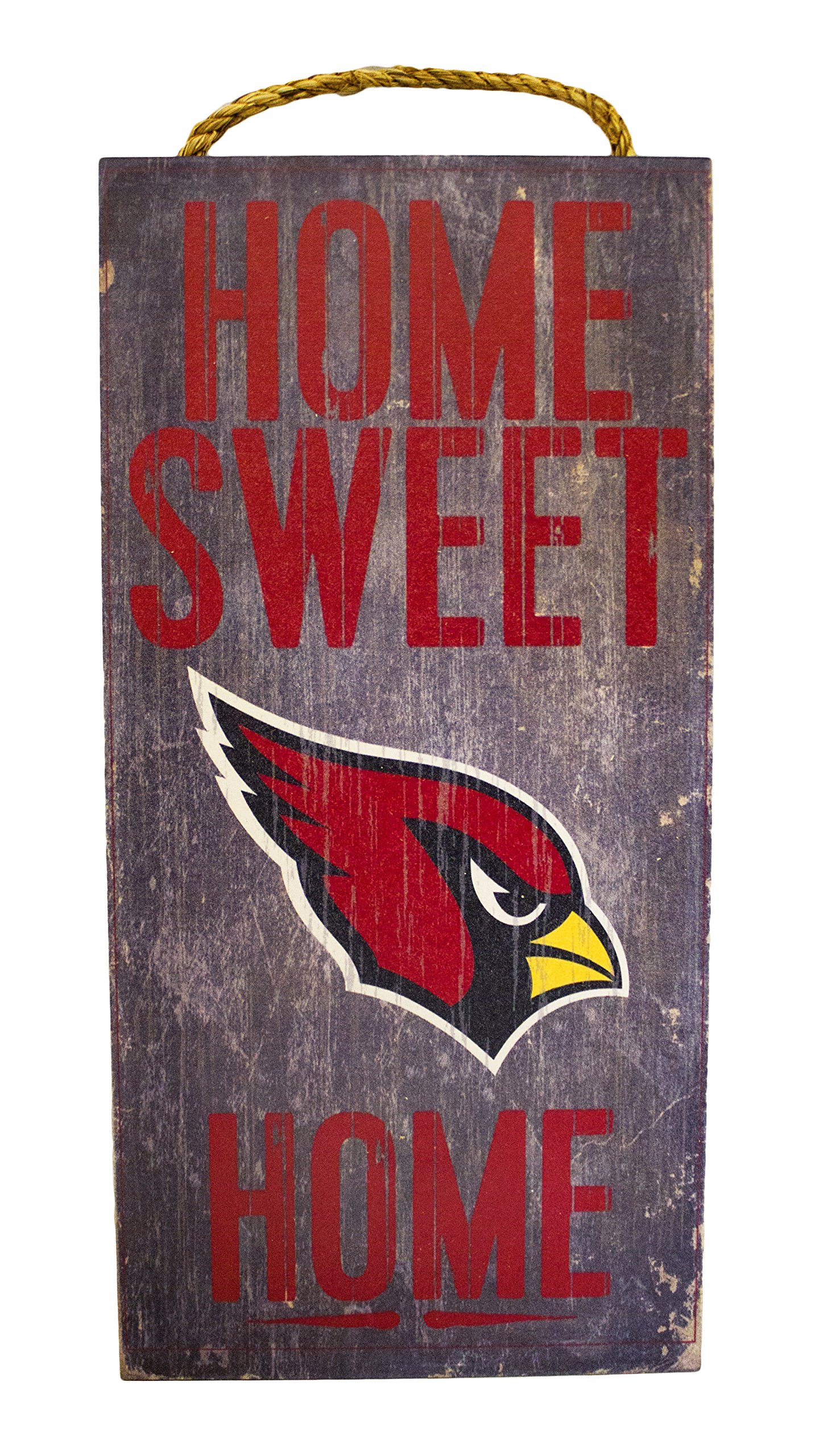 Arizona Cardinals Home Sweet Home Wood Sign - 6