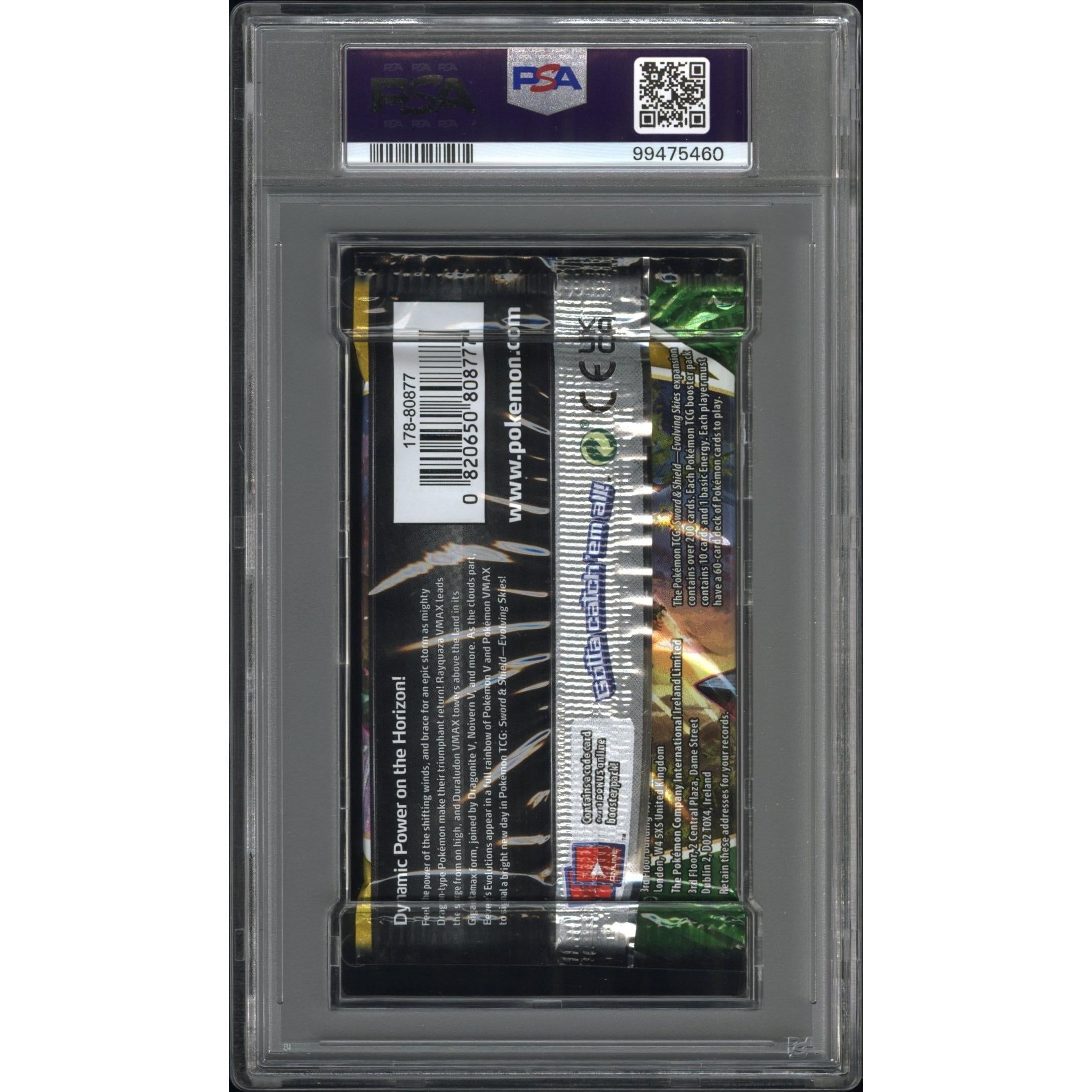 2021 Pokemon Evolving Skies Booster Pack - Gigantamax Duraludon PSA 10 Graded Card | Collectible Trading Card Game for Players & Investors | Perfect for Tournaments, Gifts, and Display Cases
