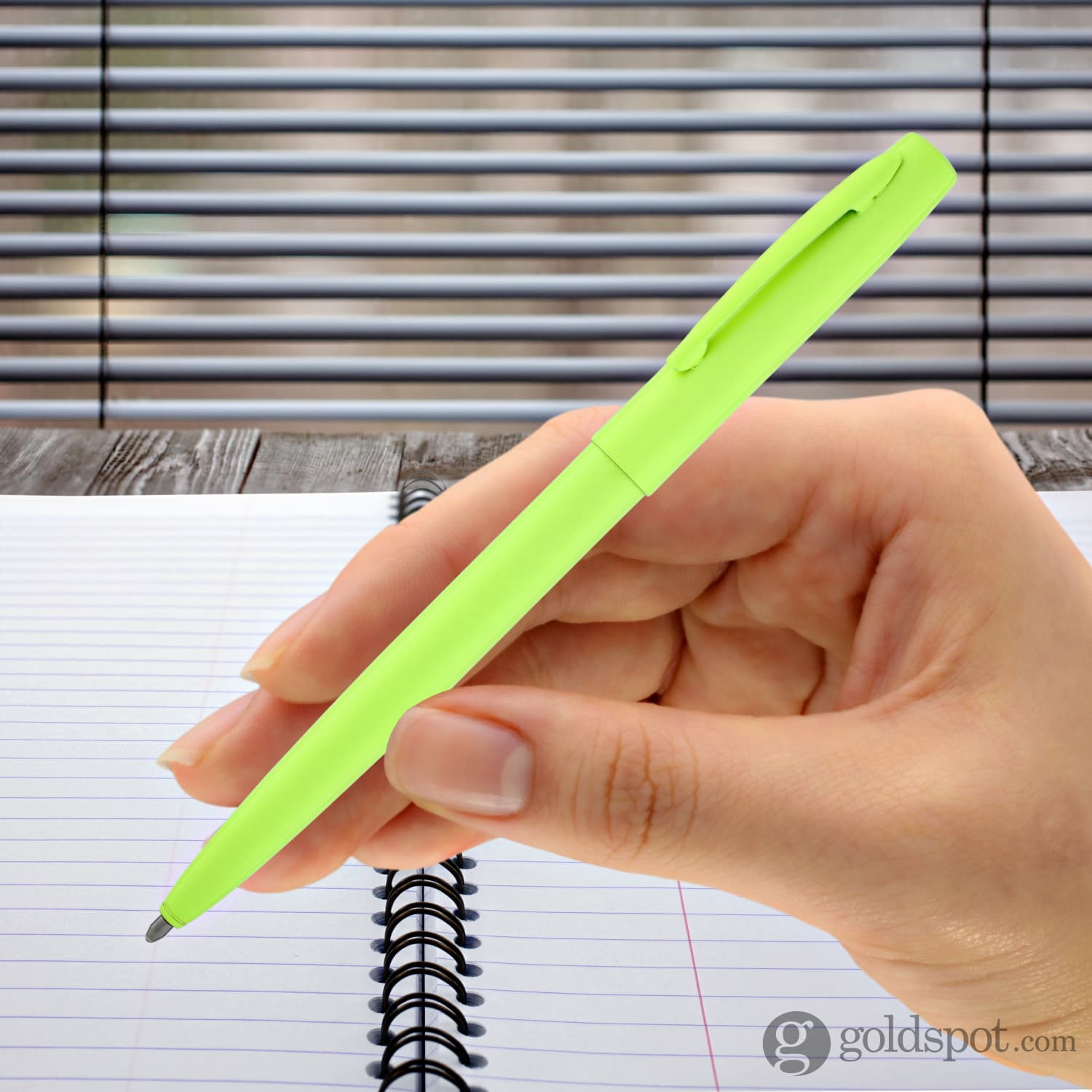 Fisher Space Pen Cap-O-Matic Ballpoint Pen - Tradesman Yellow - Durable, Refillable, All-Weather Writing for Outdoor, Office & Everyday Use