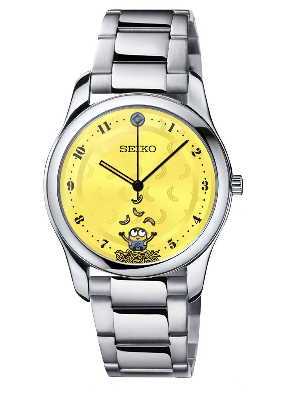 Limited Edition Minions x Seiko Collaboration Watch - Made in Japan | Perfect for Collectors, Gifts & Everyday Wear