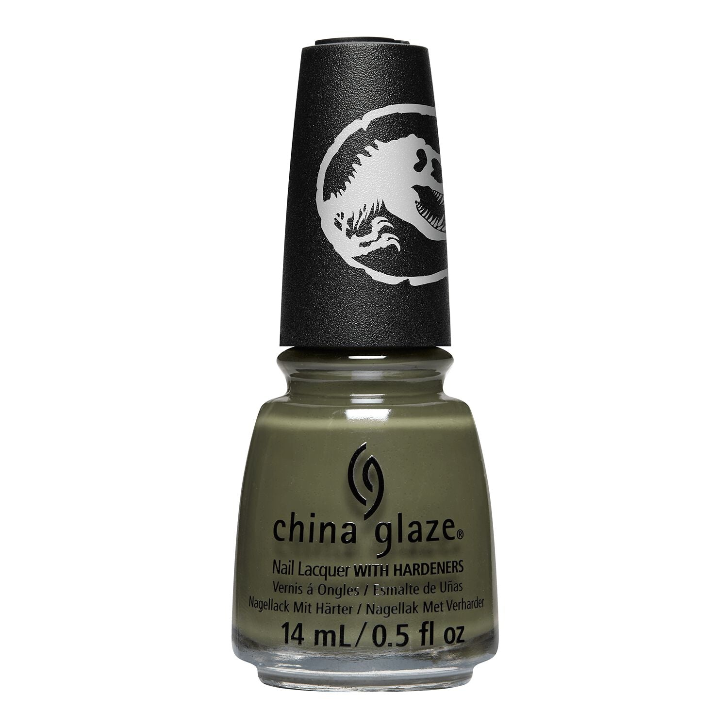China Glaze Olive To Roar Nail Polish - 0.5 oz / 15ml (#85231) - Fall Green Nail Color for Autumn & Winter Manicures - Professional Salon Quality Long Lasting Polish