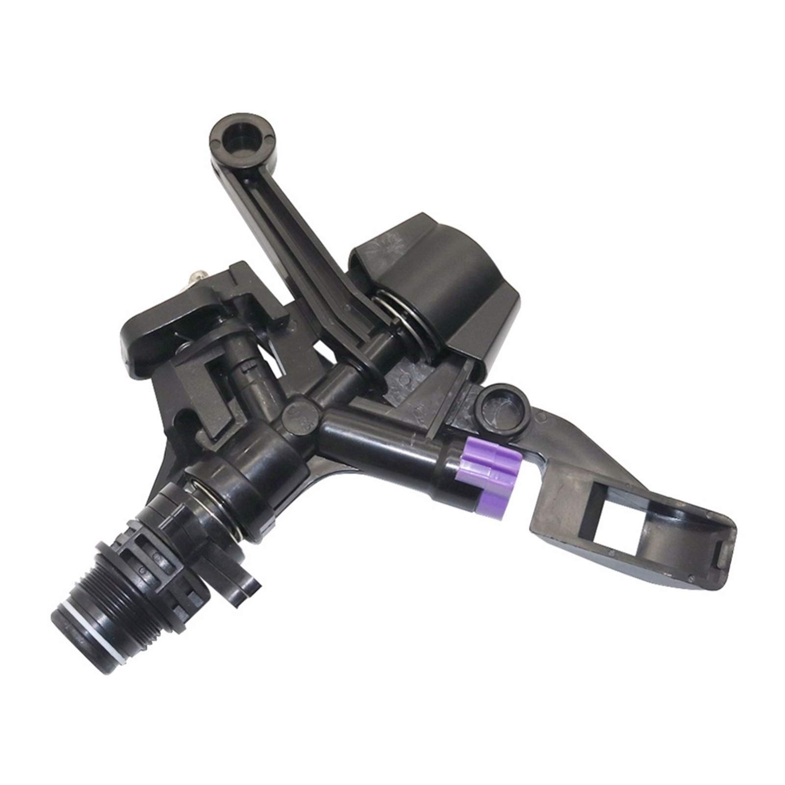 Adjustable Rotary Garden Sprinkler with Double Nozzle - 3/4