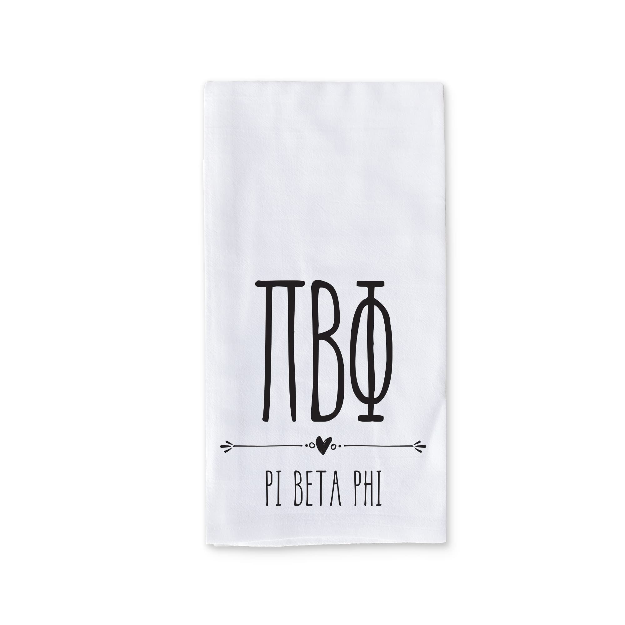 Pi Beta Phi Kitchen Towels - Sorority Dish & Tea Towels for Kitchen Decor & Gifts