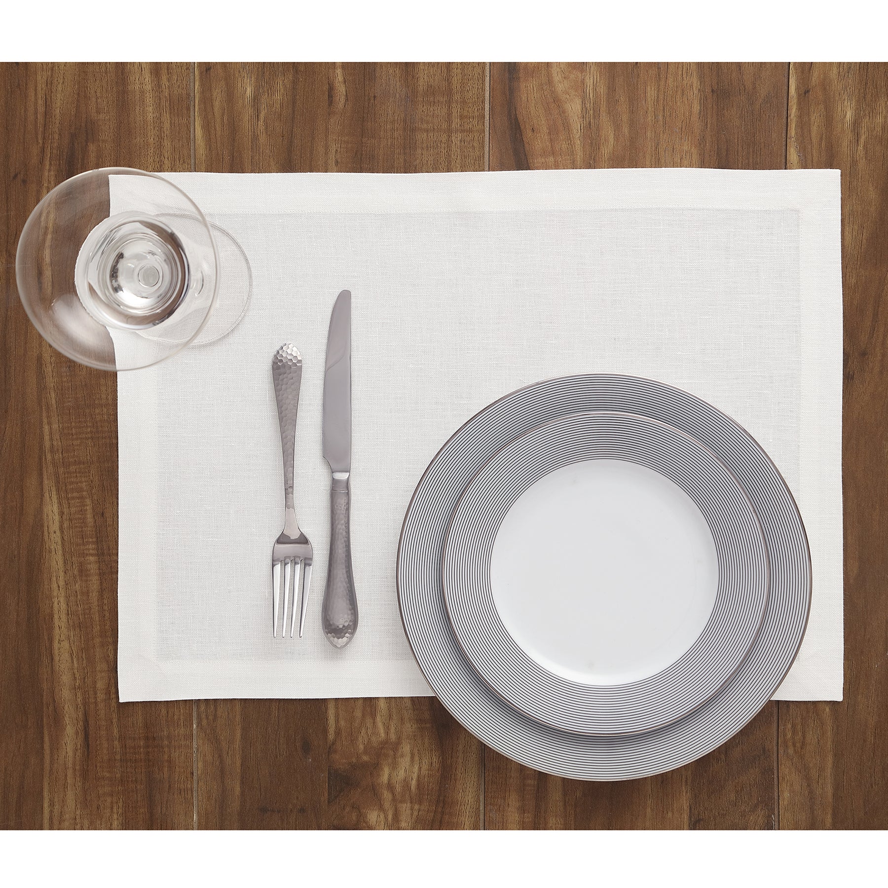Premium Diana Medium Weight Placemats Set of 4 - Elegant Table Protection for Dining Room, Kitchen & Entertaining - Durable & Stylish Place Mats for Everyday Use & Special Occasions