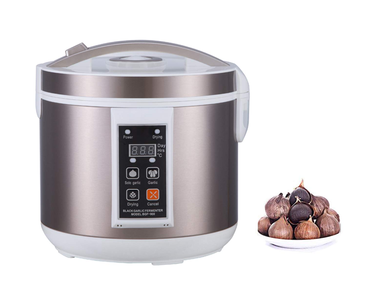Automatic Intelligent Control Fermenter for Garlic - 5L Black Garlic Maker with Multiple Clove DIY Cooking | Perfect for Home Brewing, Fermenting Vegetables & Making Healthy Black Garlic