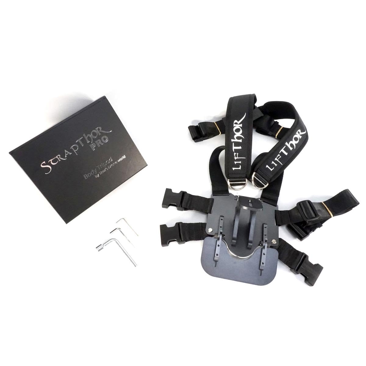 LifThor StrapThor Pro Camera Body Tripod Stand - Professional DSLR/SLR Tripod for Photography & Videography - Perfect for Travel, Vlogging, and Outdoor Shooting