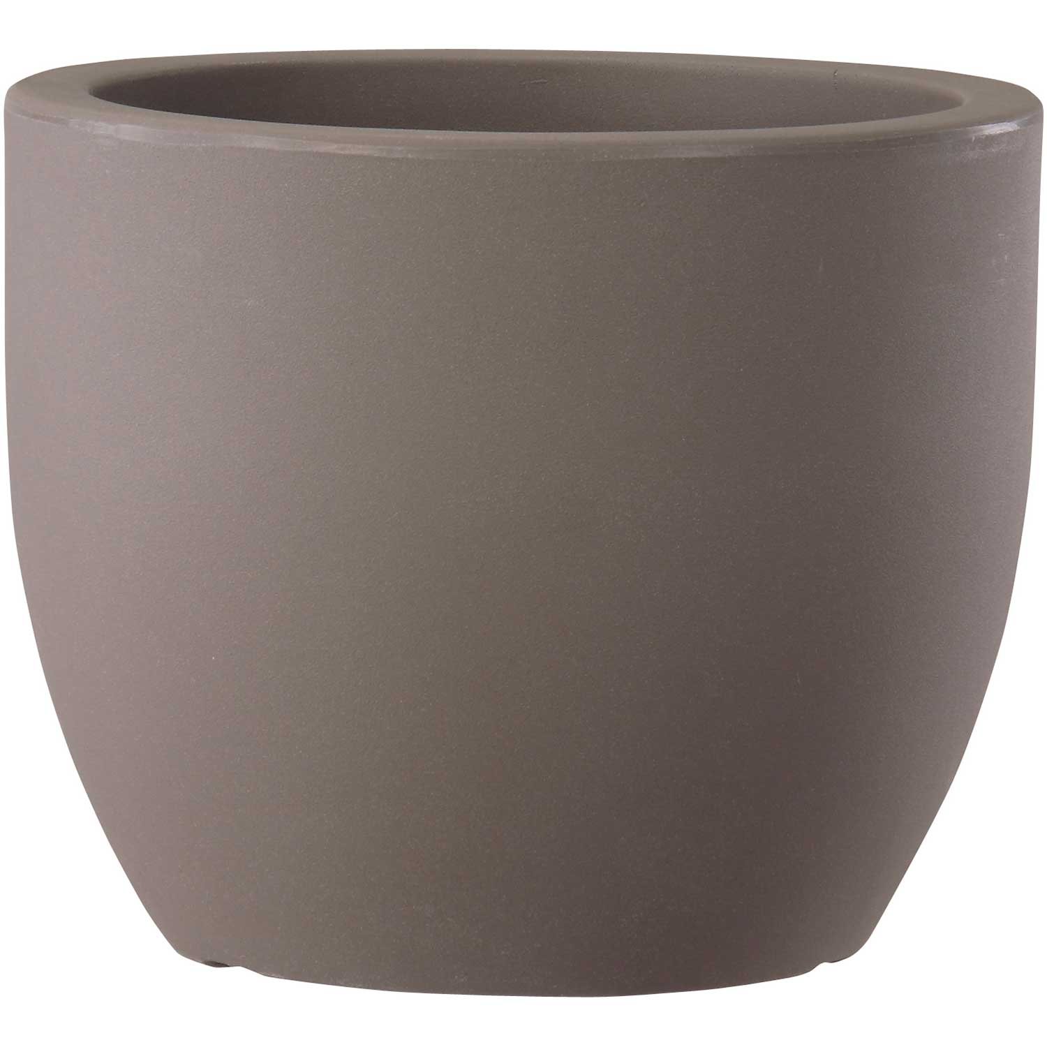 42cm Pot Tondo Veneto - Recyclable Italian-Made Ceramic Planter for Indoor & Outdoor Plants | Perfect for Home, Garden, and Patio Decor