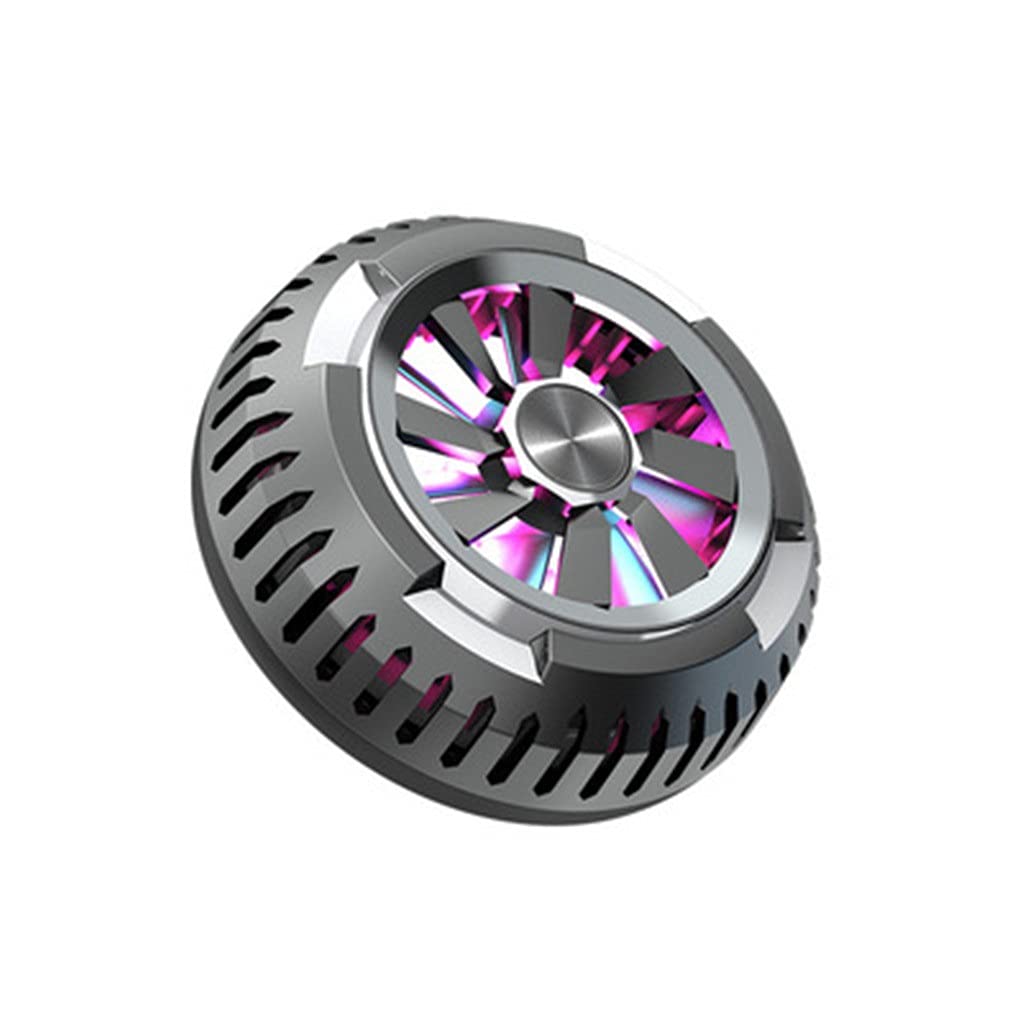 TOTOU X6 USB Portable Universal Magnetic Semiconductor Phone Cooler - Gaming Cooling Fan & Radiator for iPhone, Android - Perfect for Gaming, Streaming & Overheating Prevention