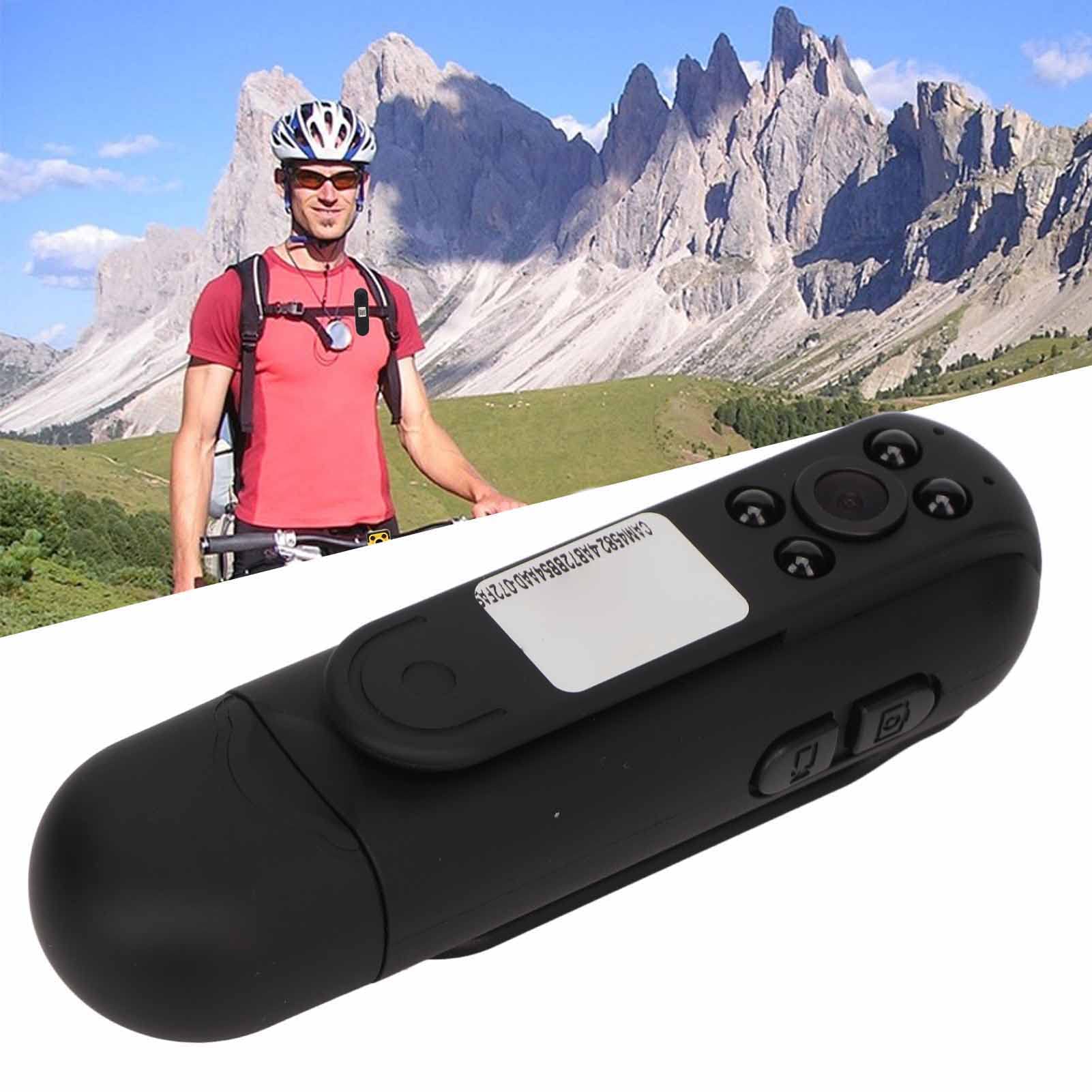 Mini Body Camera 1080P HD with Night Vision - for Travel, Sports & Outdoor Recording