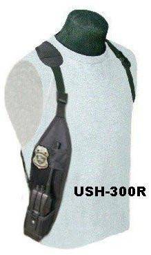 USH 300R Universal Shoulder Holster (Right) - Comfortable Concealed Carry for Handguns | Perfect for Law Enforcement, Security & Everyday Use