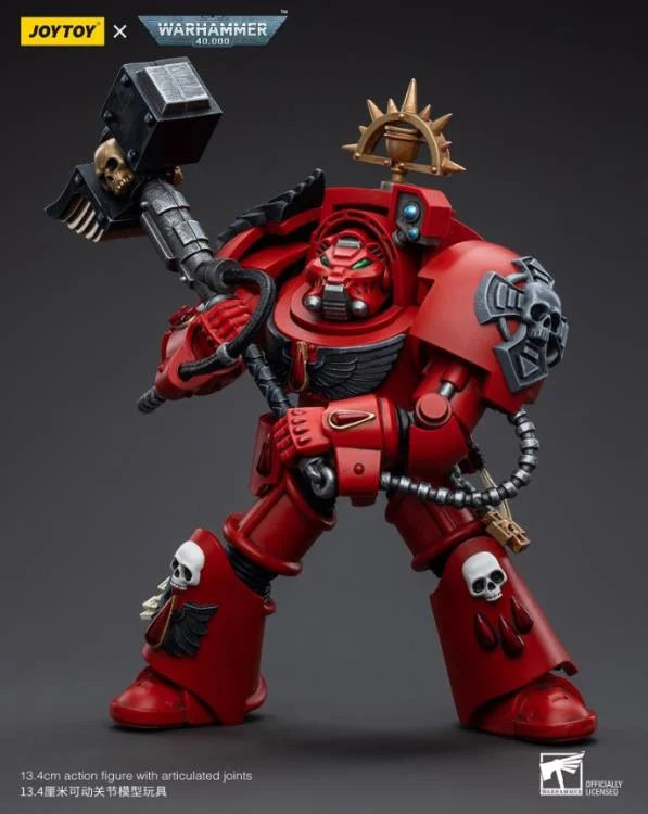 Warhammer 40k Blood Angels Ancient Brother Leonid 1/18 Scale Collectible Miniature - Perfect for Tabletop Gaming, Warhammer 40k Collections & Sci-Fi Decor