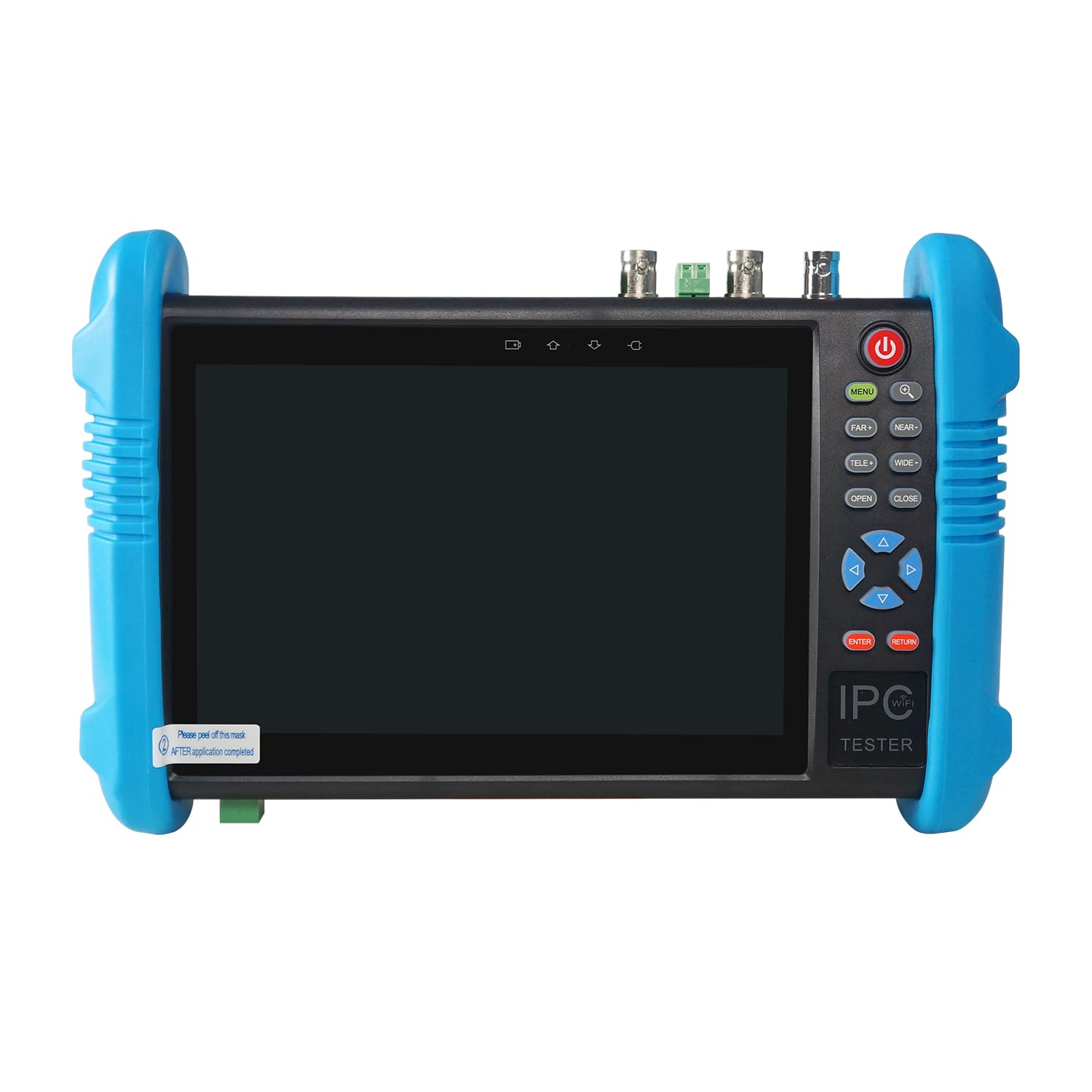 ETEKJOY IPC-9800ADHS-Plus 7-inch IPS Touch Screen CCTV Camera Tester - Supports IP & Analog, HD-TVI/HD-CVI/AHD/SDI/POE++/WIFI, 8G TF Card, 8K H.265, HDMI in & Out, RJ45 TDR - Perfect for Security System Installation & Maintenance