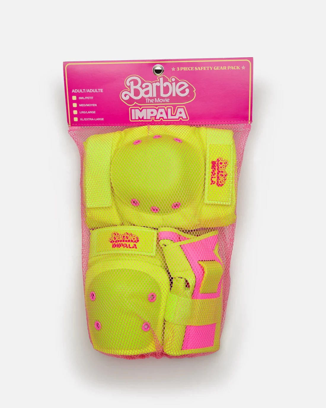 Barbie Bright Yellow Protective Set for Kids - Perfect for Outdoor Play, Dress-Up & Collecting
