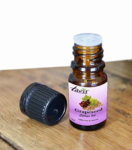Organic Cold-Pressed Grapeseed Oil - 100% Pure Natural Cooking Oil for High Heat Frying, Baking & Salad Dressings | Light & Healthy Kitchen Essential for Sauteing, Grilling & Homemade Beauty Recipes