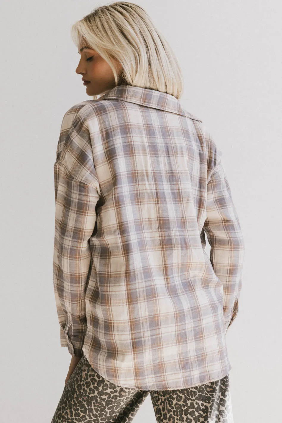 Franky Plaid Flannel Button Up Shirt for Men - Soft & Comfortable Casual Wear - Perfect for Fall, Winter & Outdoor Activities (Final Sale)