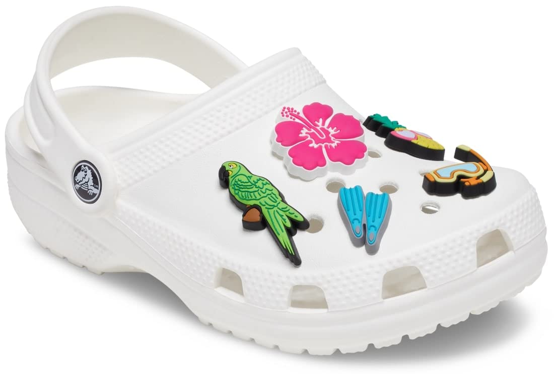 Crocs Jibbitz 5-Pack Trendy Shoe Charms - Fun & Customizable Clog Accessories for Kids & Adults | Perfect for Crocs, Backpacks & DIY Crafts