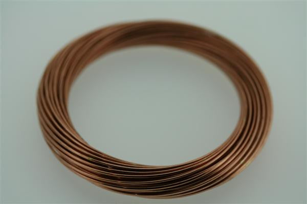 50 Strand Copper Russian Bangle Bracelet for Women - Elegant Boho Jewelry for Parties, Weddings & Everyday Wear