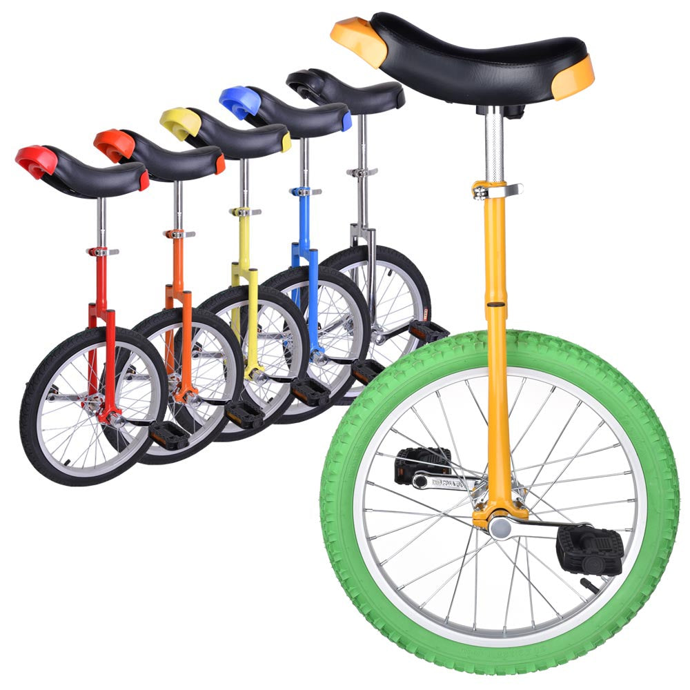 TheLAShop 18 Inch Unicycle for Adults & Teens - Multiple Colors - Perfect for Commuting, Circus Performance & Urban Riding