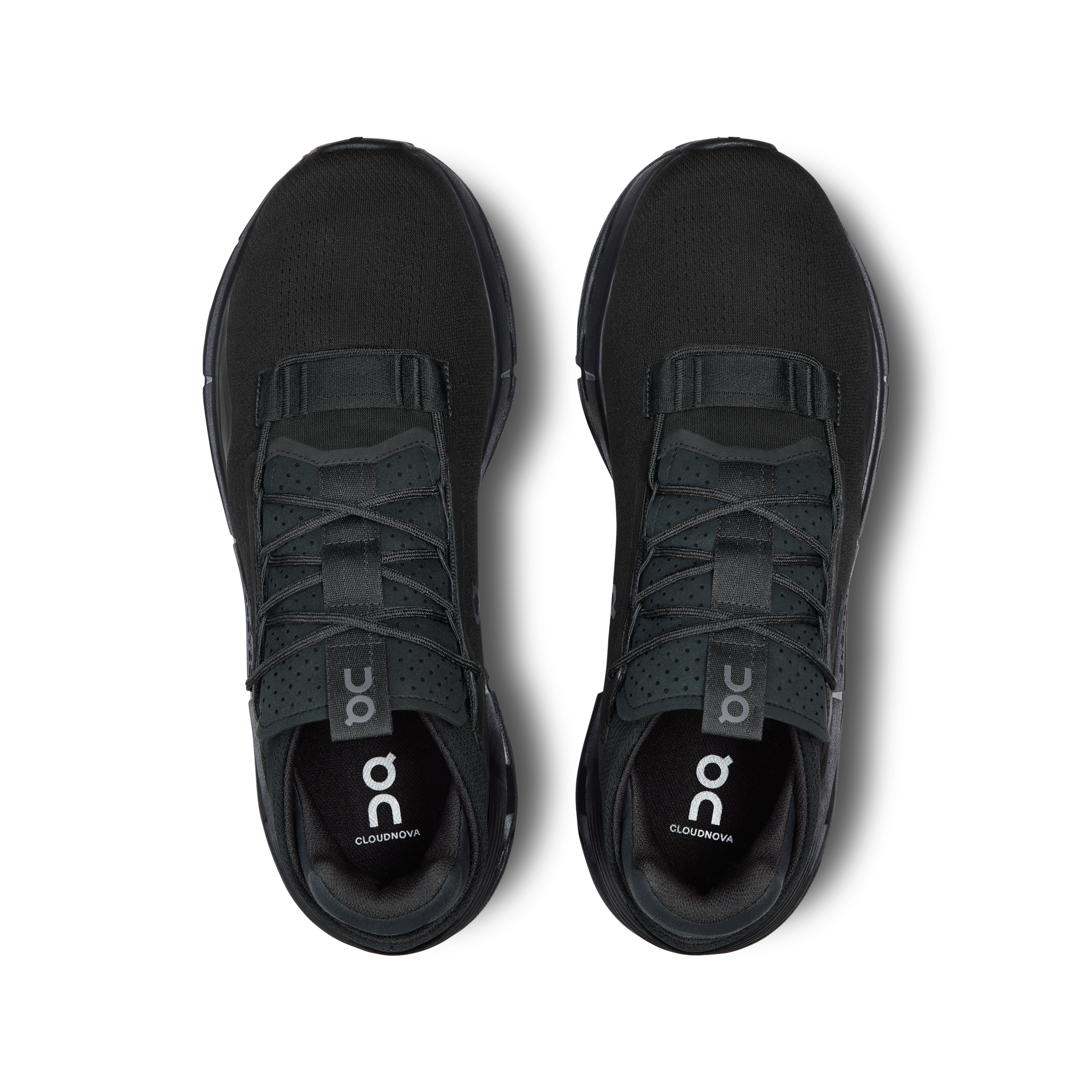 On Running Men's Cloudnova 2 Running Shoes - All Black | Lightweight & Cushioned for Jogging, Gym Workouts & Daily Wear