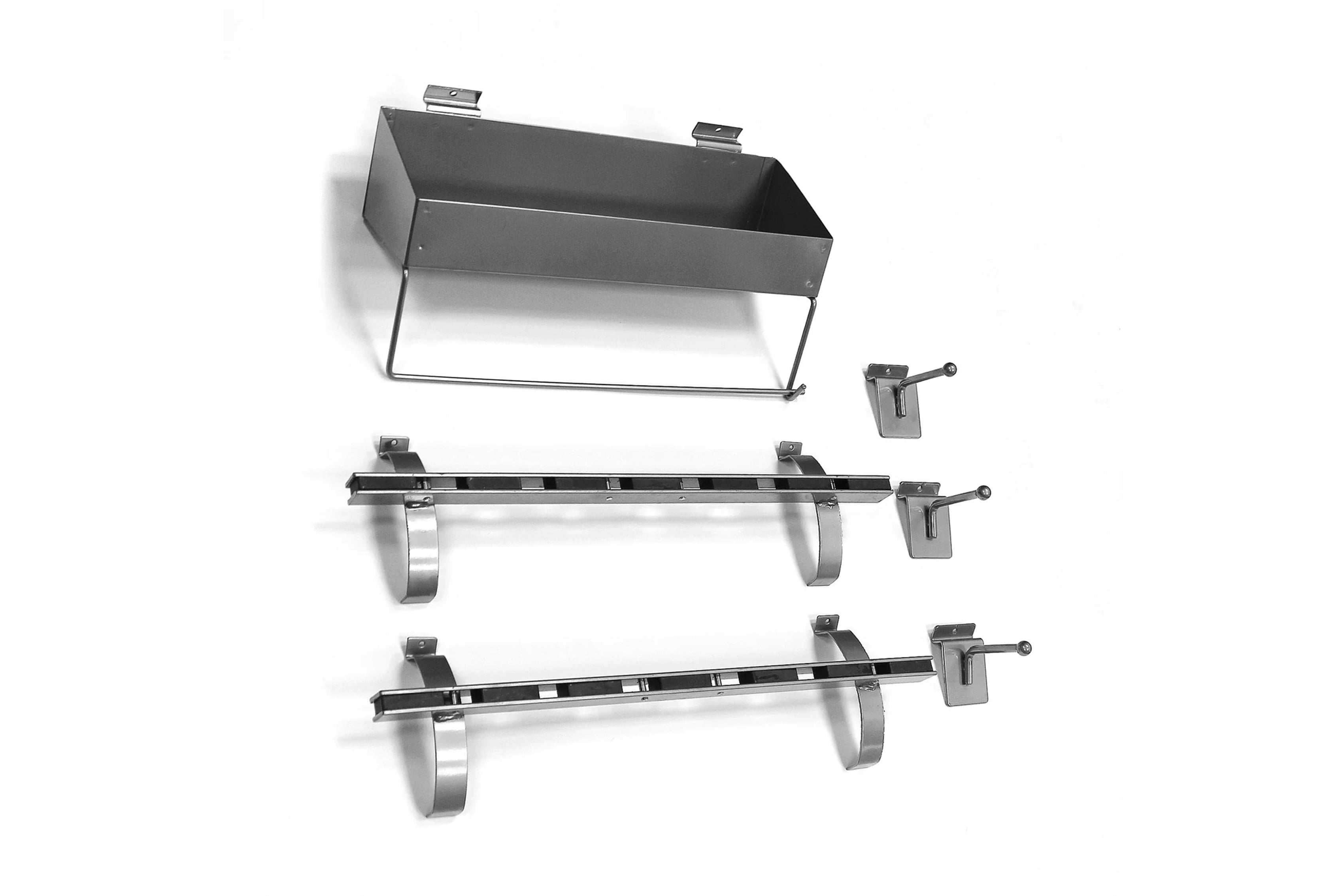 ProSlat Slatwall Organizer Kit - Heavy Duty Garage Storage System for Tools & Equipment | Perfect for Workshop, Garage, and Retail Display Organization