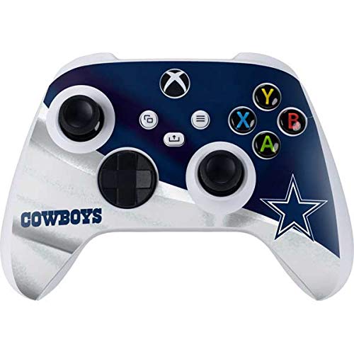 Officially Licensed NFL Dallas Cowboys Gaming Skin Decal for Xbox Series S Controller - Perfect for Gamers & Football Fans