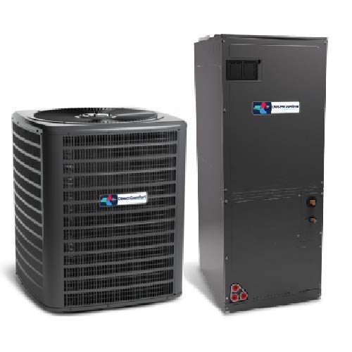 2.5 Ton 14 SEER Air Conditioner with Upflow/Downflow/Horizontal Air Handler - DC-GSX160301 & DC-ARUF37C14 - Perfect for Home Cooling & HVAC Replacement