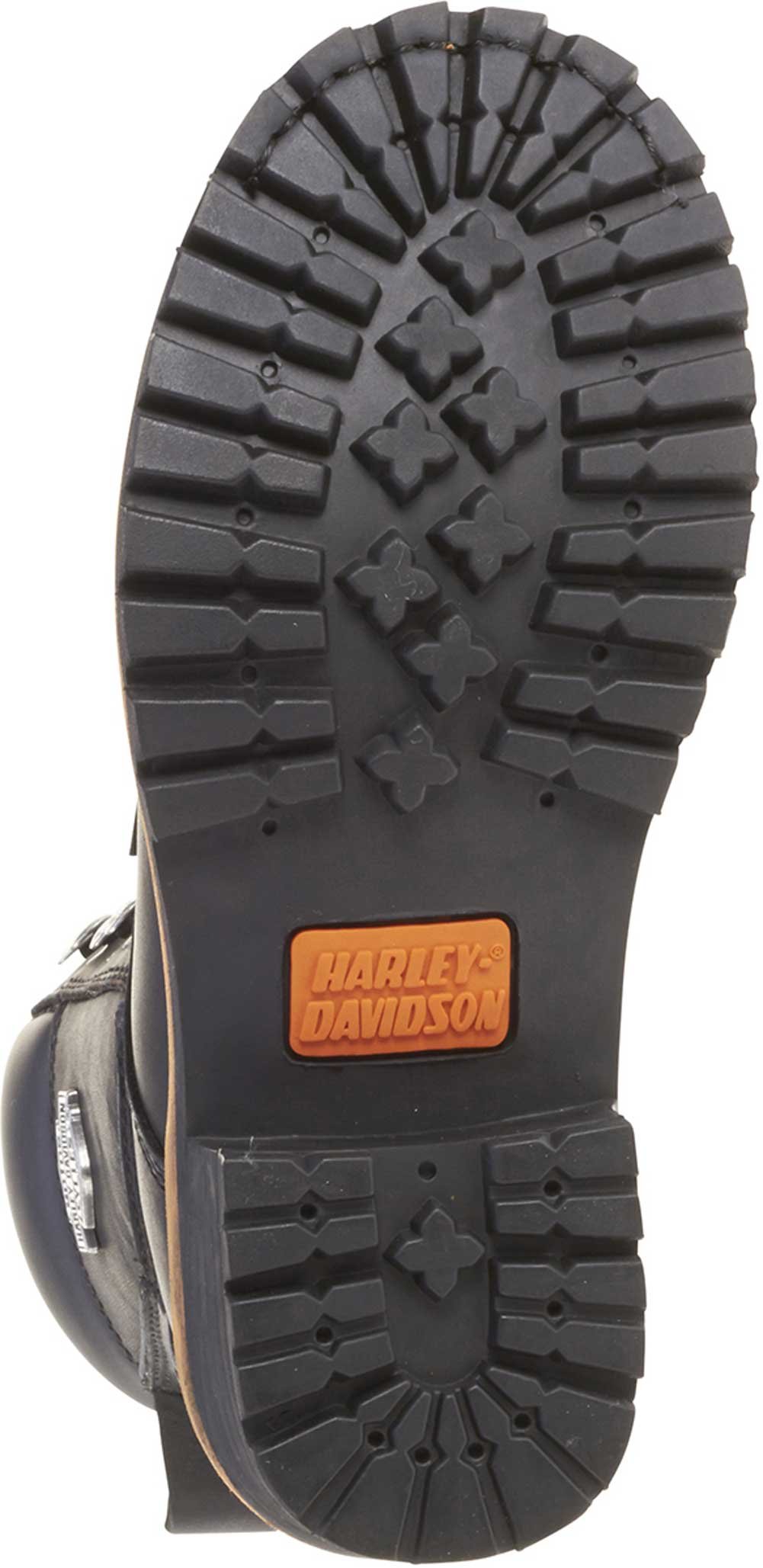 Harley-Davidson Women's Tyson 7-Inch Black Leather Motorcycle Boots - D87016 - Stylish & Durable Riding Boots for Women Bikers - Perfect for Motorcycle Tours, Cruising & Everyday Wear