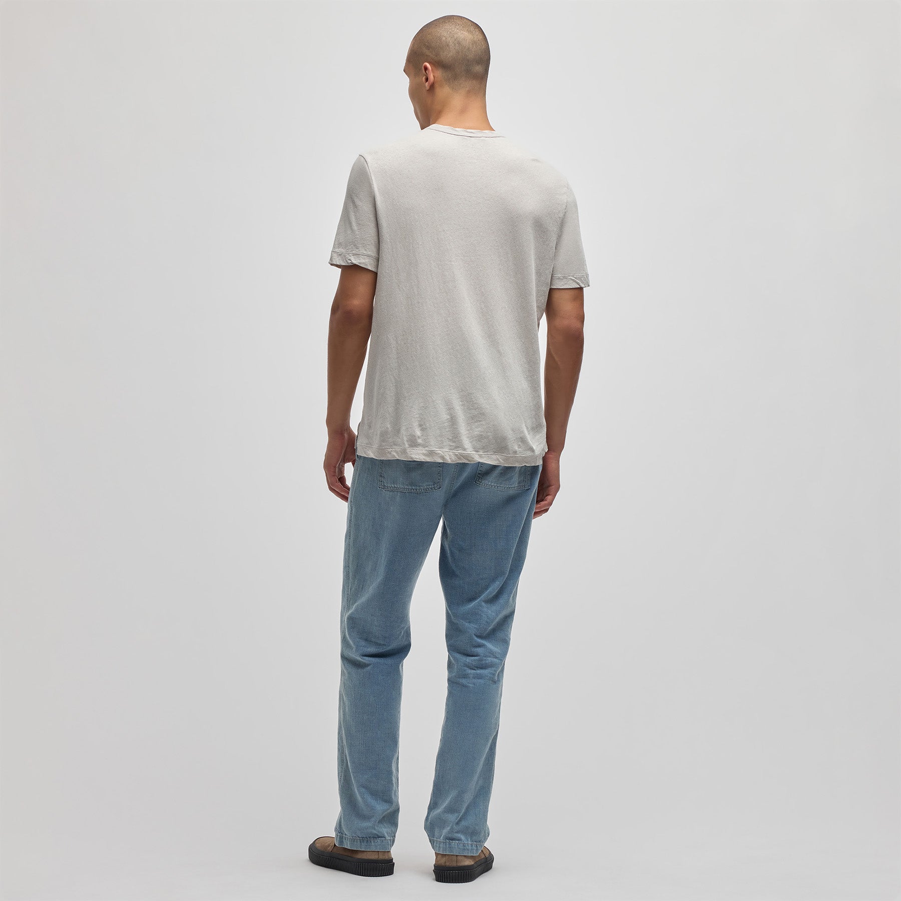 Soft & Comfortable Cotton Jersey Crew Neck T-Shirt for Men - Breathable & Lightweight Casual Tee - Perfect for Everyday Wear, Gym, and Outdoor Activities