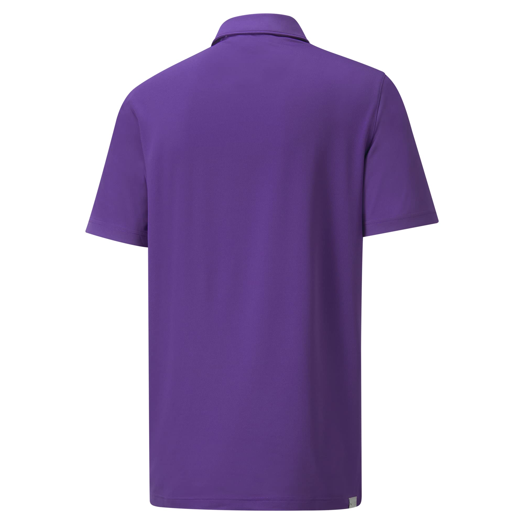 Puma Golf Men's Gamer Polo Shirt - Moisture Wicking, UV Protection, Comfort Fit - Tillandsia Purple, XL - Perfect for Golf Course, Casual Wear & Outdoor Activities