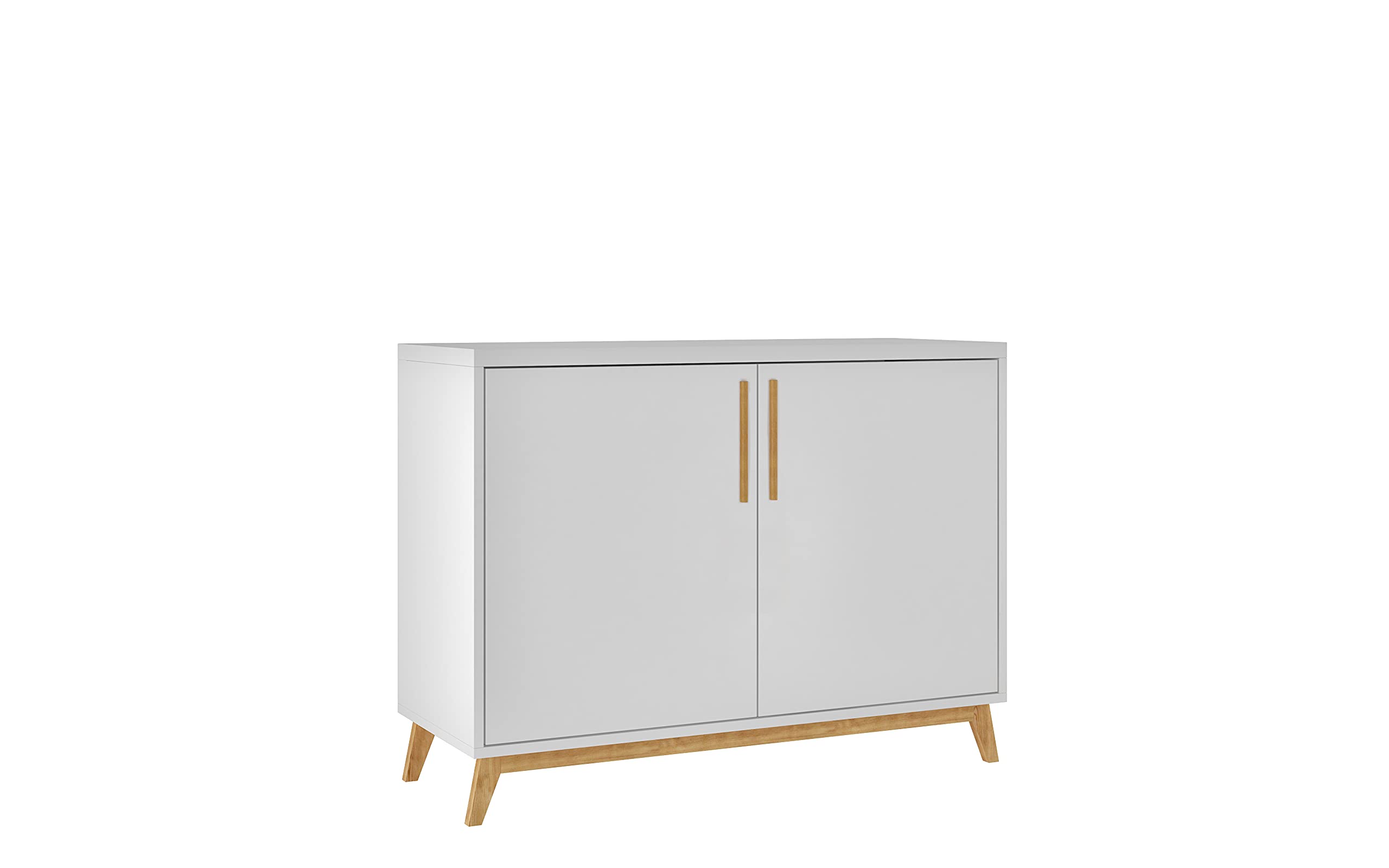 2 Door Buffet Sideboard Cabinet - Hallway, Living Room & Kitchen Storage Console Table with Cupboard & Chest | Perfect for Dining Room Buffet, Entryway Organizer & Home Decor
