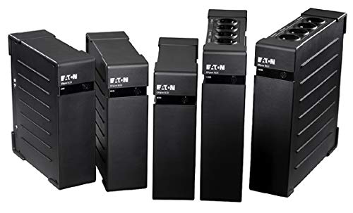 Eaton Ellipse ECO 800 USB FR - 800VA Offline UPS with 4 French Outlets, Surge Protection & Battery Backup - USB Interface (Cable Included) - Black - Ideal for Home Office, PC, Router & Network Equipment Protection