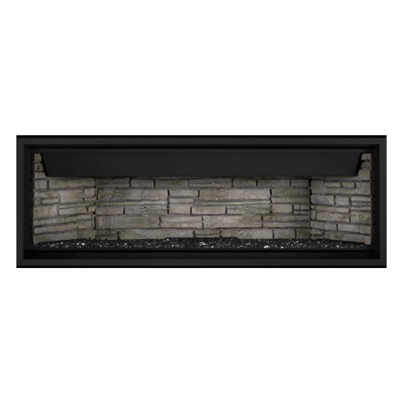 Napoleon Ascent Premium 56 Inch Linear Direct Vent Gas Fireplace - BLP56NTE | Modern Home Heating Solution for Living Rooms & Patios