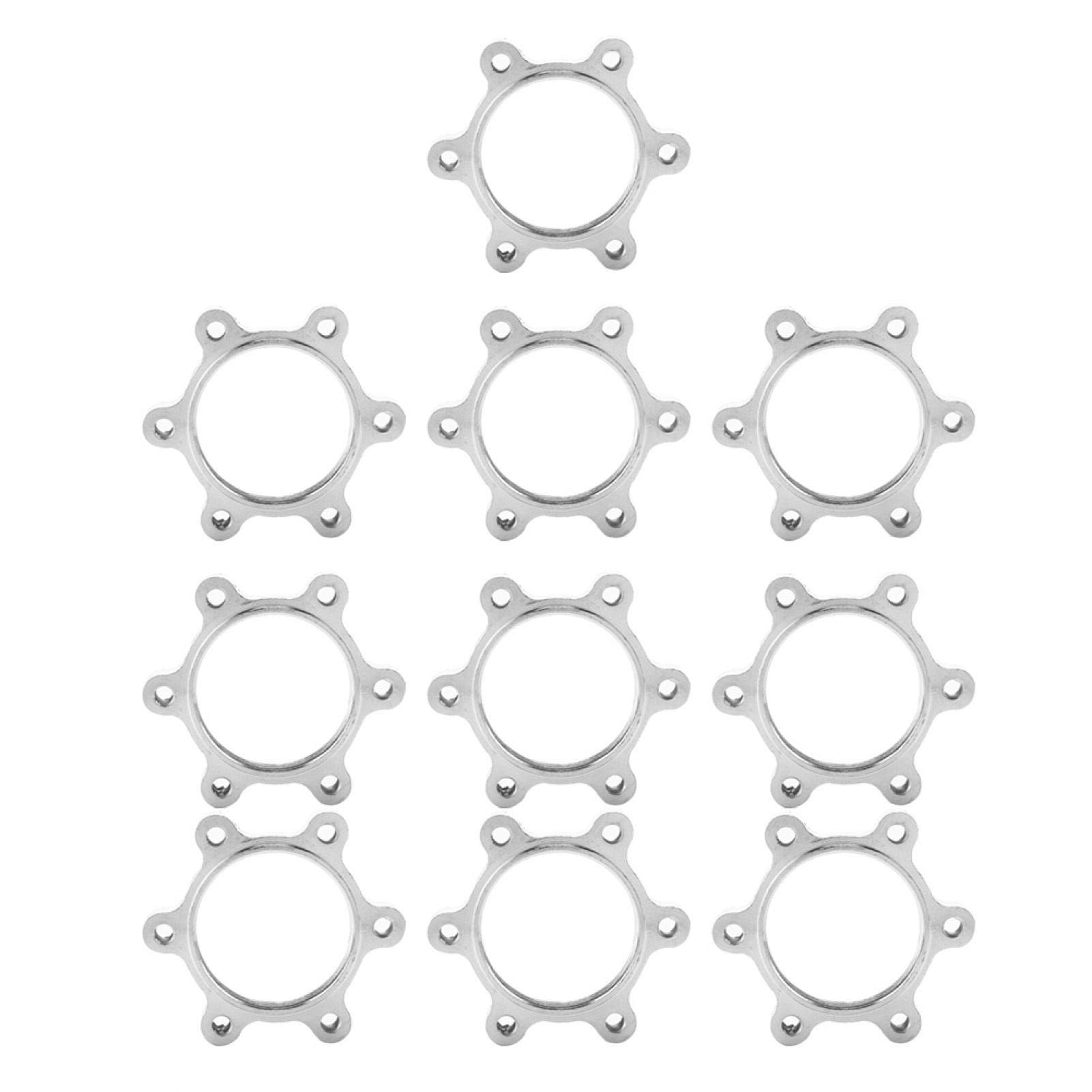 EBTOOLS Bicycle Freewheel - Threaded Hubs Disc Brake Rotor, Alloy Bike Hub Adapter for Mountain & Road Bikes - Perfect for Cycling Upgrades & Maintenance