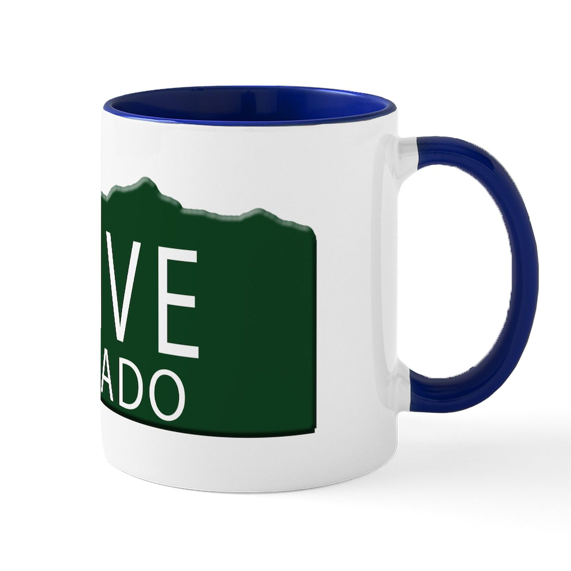 Native Colorado 11 oz (325 ml) Ceramic Coffee Mug - Perfect for Hot & Cold Beverages, Ideal for Home, Office, or Gift Giving