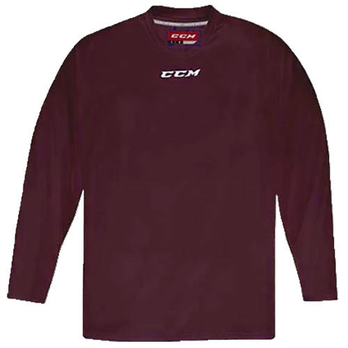 CCM Quicklite 5000 Maroon Custom Hockey Practice Jersey - Premium Performance Hockey Gear for Training & Games