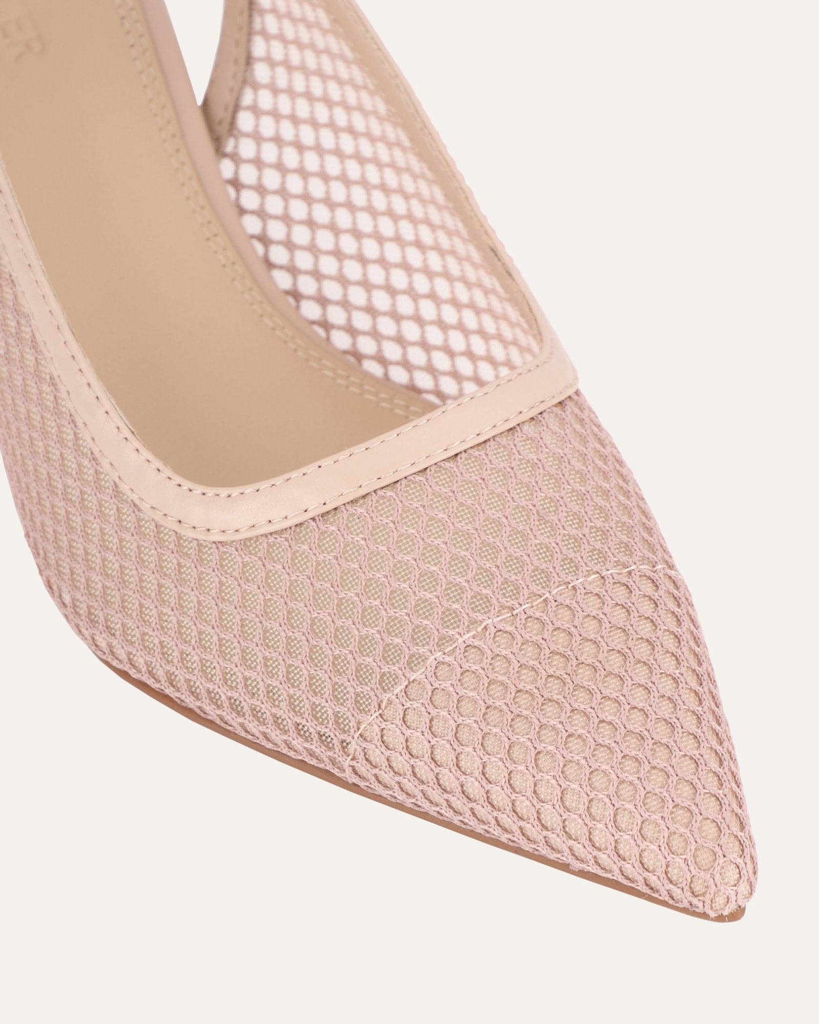 RIVA Women's Mid Heel Sandals - Pink Mesh Comfortable Dress Shoes for Weddings, Parties & Evening Events