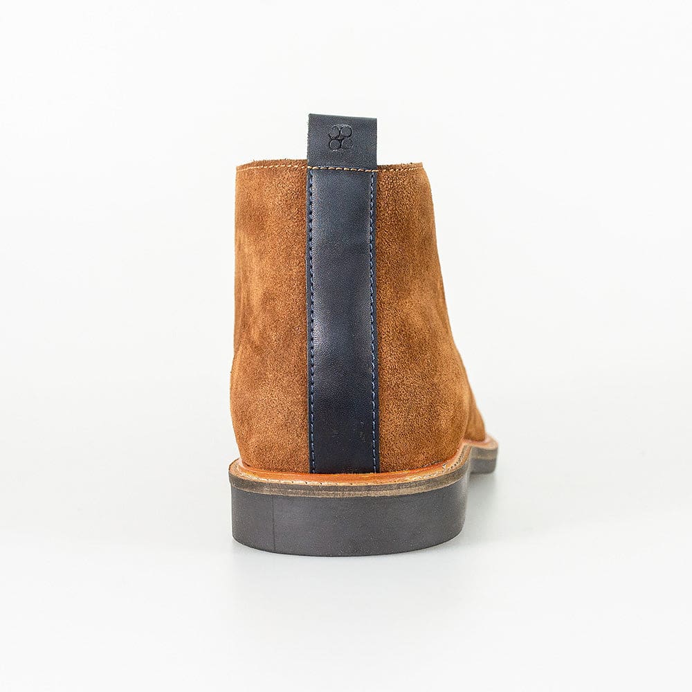 Cavani Sahara Men's Leather Boots - Premium Genuine Leather Ankle Boots for Men | Durable & Comfortable | Perfect for Outdoor, Work & Casual Wear