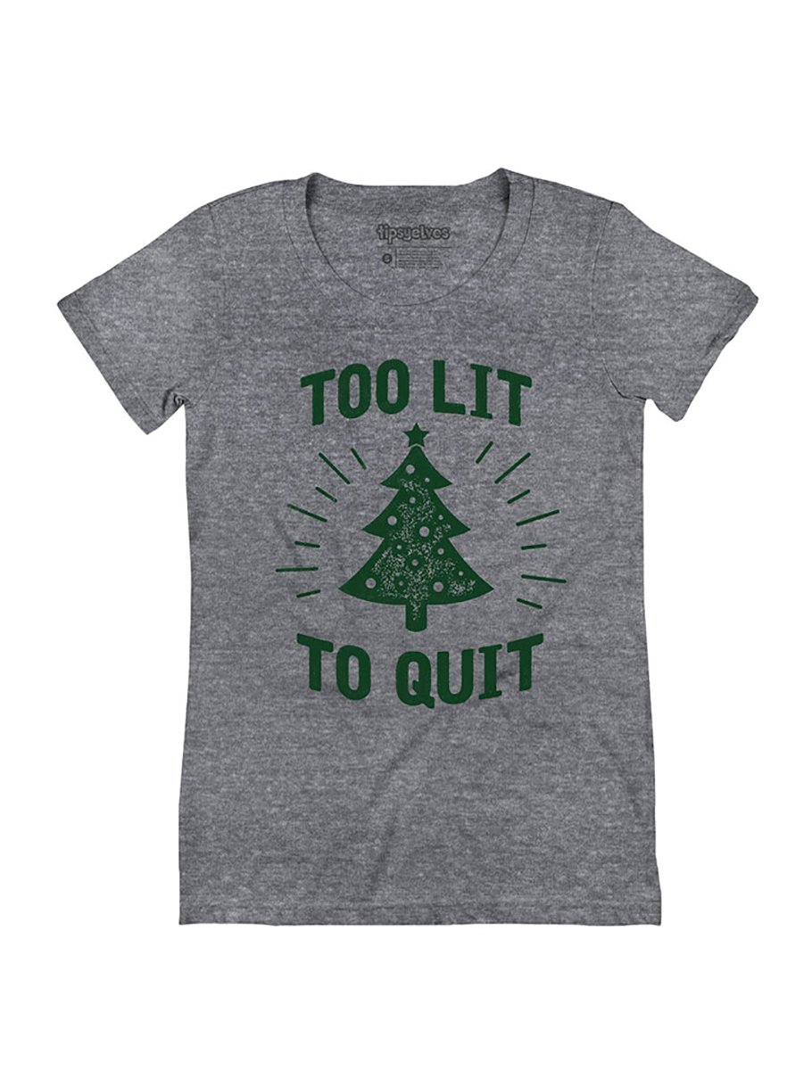 Funny Christmas T-Shirts for Women - Cute Holiday Graphic Tees | Christmas Party Outfits & Casual Wear