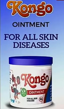 Kongo Ointment for Eczema, Psoriasis & Dermatitis - Fast-Acting Topical Skin Treatment for Adults & Kids - Perfect for Dry, Itchy Skin Relief at Home & On-The-Go