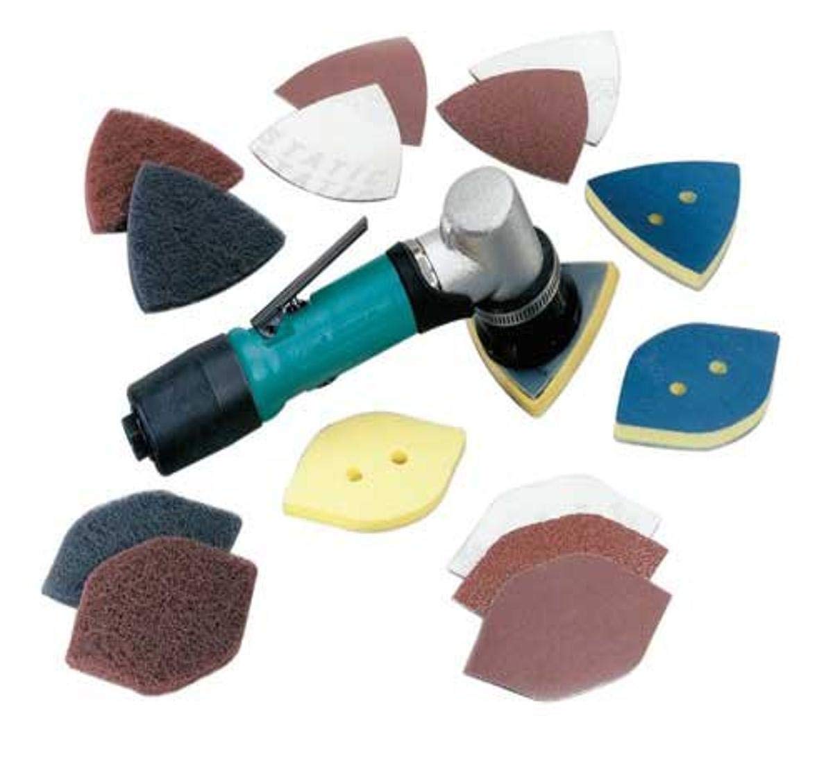 Dynabrade 57910 Dynafine Detail Sander Versatility Kit - Non-Vacuum Sanding Tool for Woodworking, Auto Body Repair & DIY Projects | Perfect for Fine Detailing, Smoothing Edges & Surface Preparation