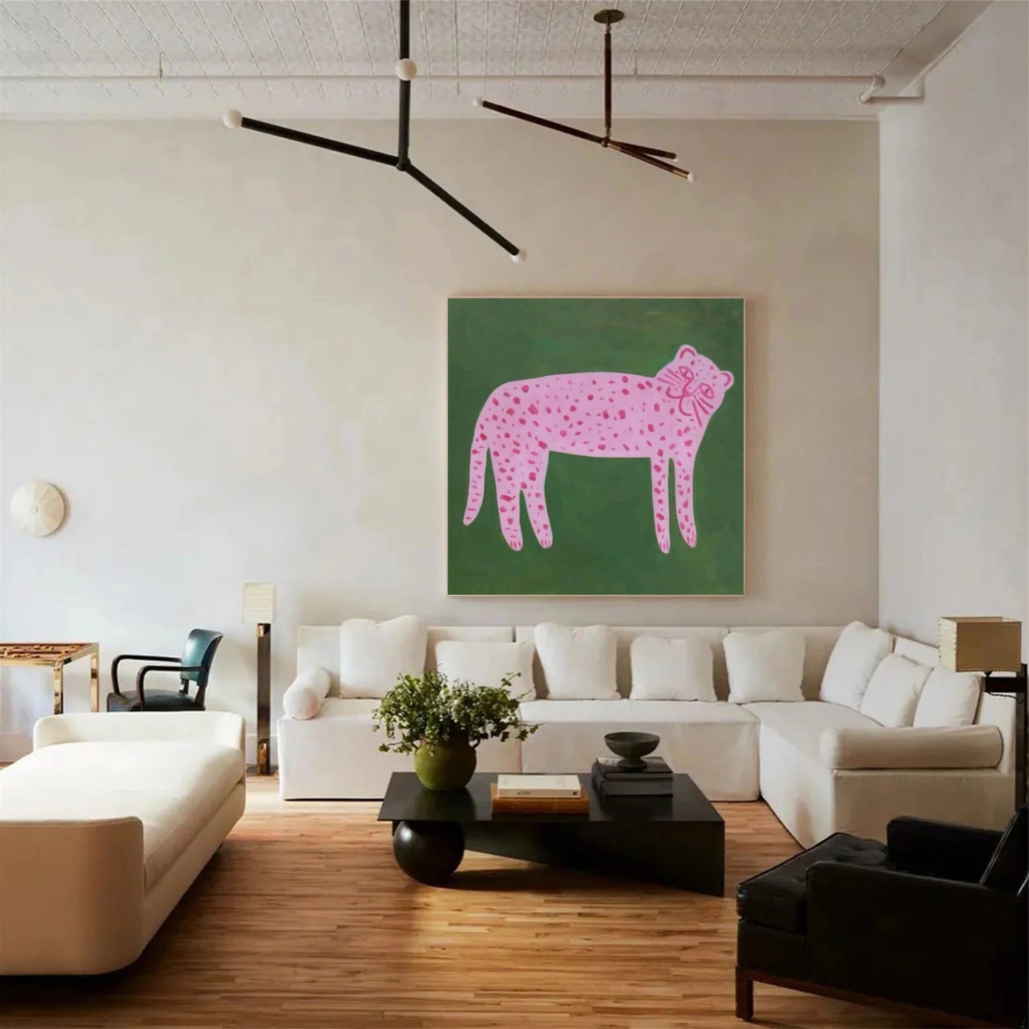 Animal Art Painting #AP112 - Handmade Canvas Wall Decor for Living Room, Bedroom & Office - Perfect Gift for Pet Lovers & Home Decor