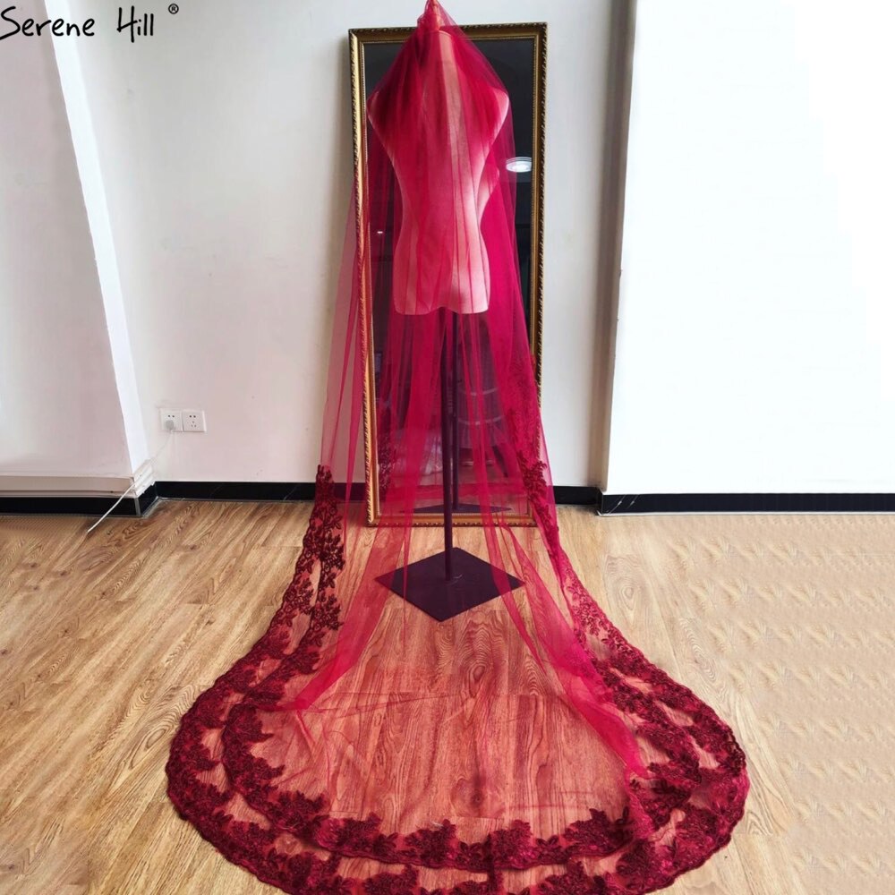 Elegant Wedding Veil for Bride - Lace Edge Bridal Veil with Comb - Perfect for Church, Beach & Outdoor Wedding Ceremonies