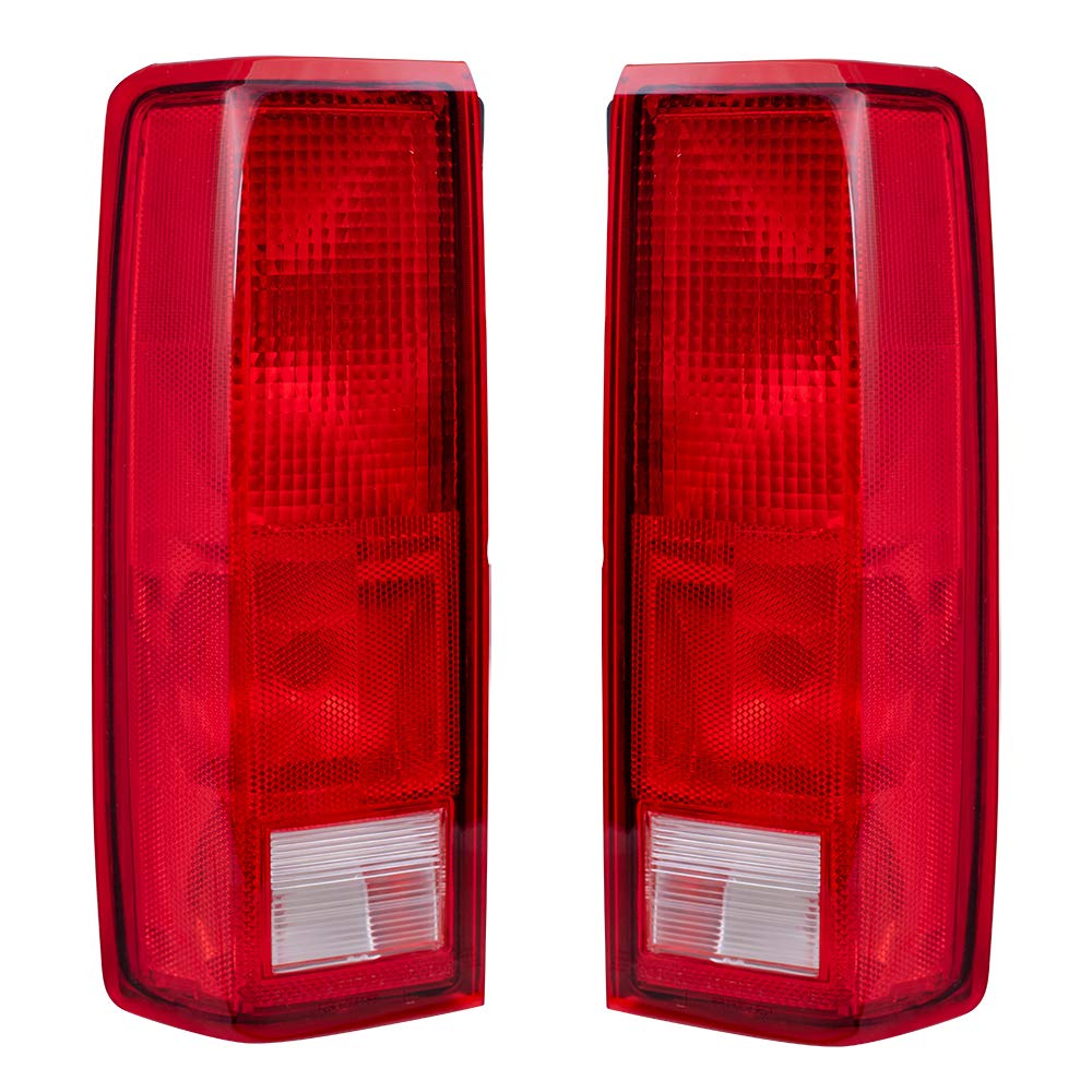 Brock Replacement Driver and Passenger Side Tail Lights Compatible with 5978023 & 5978024 - Perfect for Dodge Ram 1500/2500/3500 Truck Repair & Customization