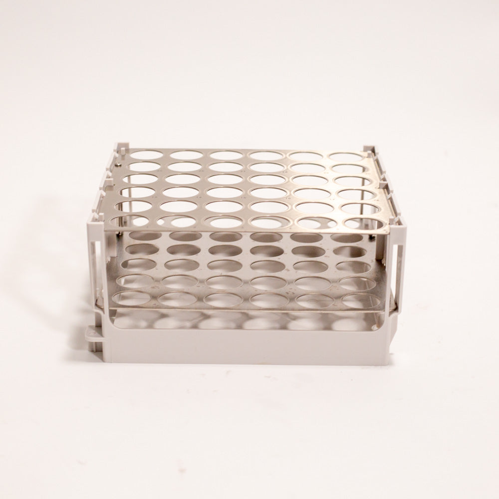 Foxy® R1 & R2 Tube Rack for 25mm Diameter Laboratory Tubes (36 Capacity) - Perfect for Lab Organization, Sample Storage & Test Tube Management