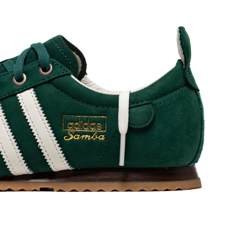 Adidas Samba 62 Sneakers - Collegiate Green/Off White - Classic Comfortable Casual Shoes for Men & Women - Perfect for Streetwear, Gym, and Everyday Wear