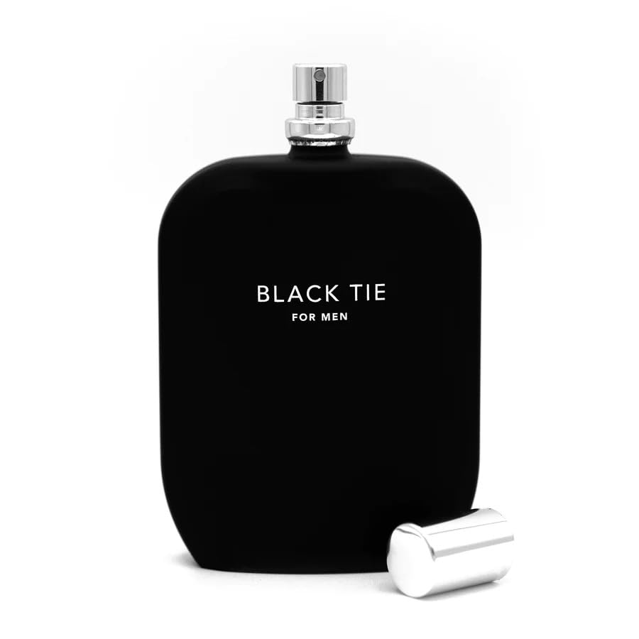 Fragrance One Black Tie Extrait De Parfum Spray for Men by Jeremy Fragrance - 3.4 oz Luxury Cologne | Perfect for Date Nights, Special Occasions & Formal Events